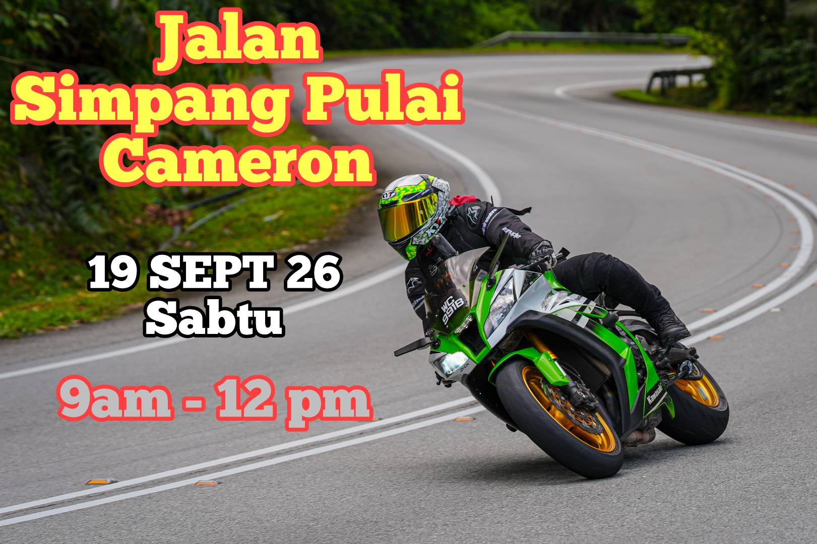 RIDE SANTAI SIMPANG PULAI-CAMERON (SABTU) 19 SEPT 2026