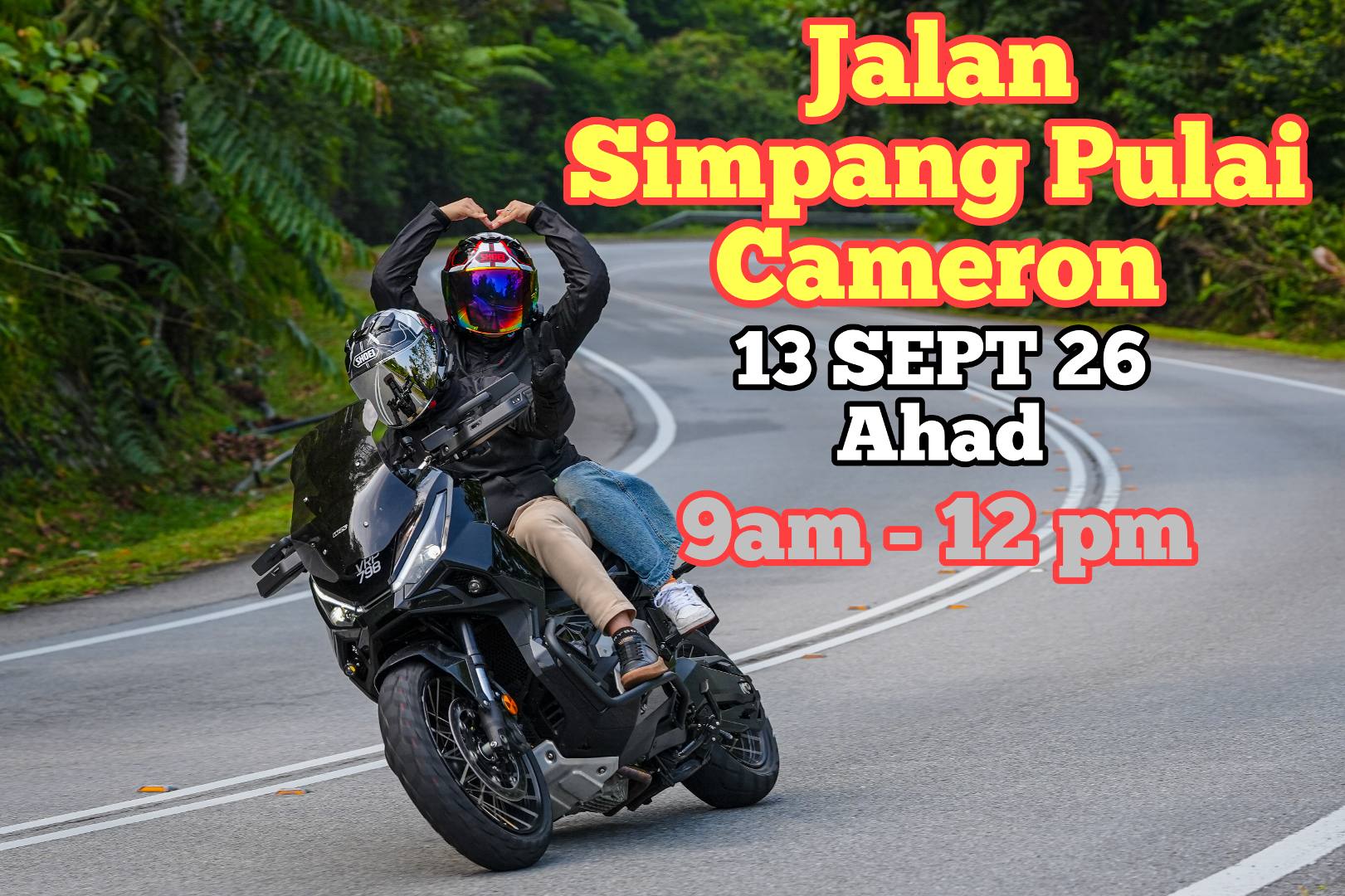 RIDE SANTAI SIMPANG PULAI-CAMERON (AHAD) 13 SEPT 2026