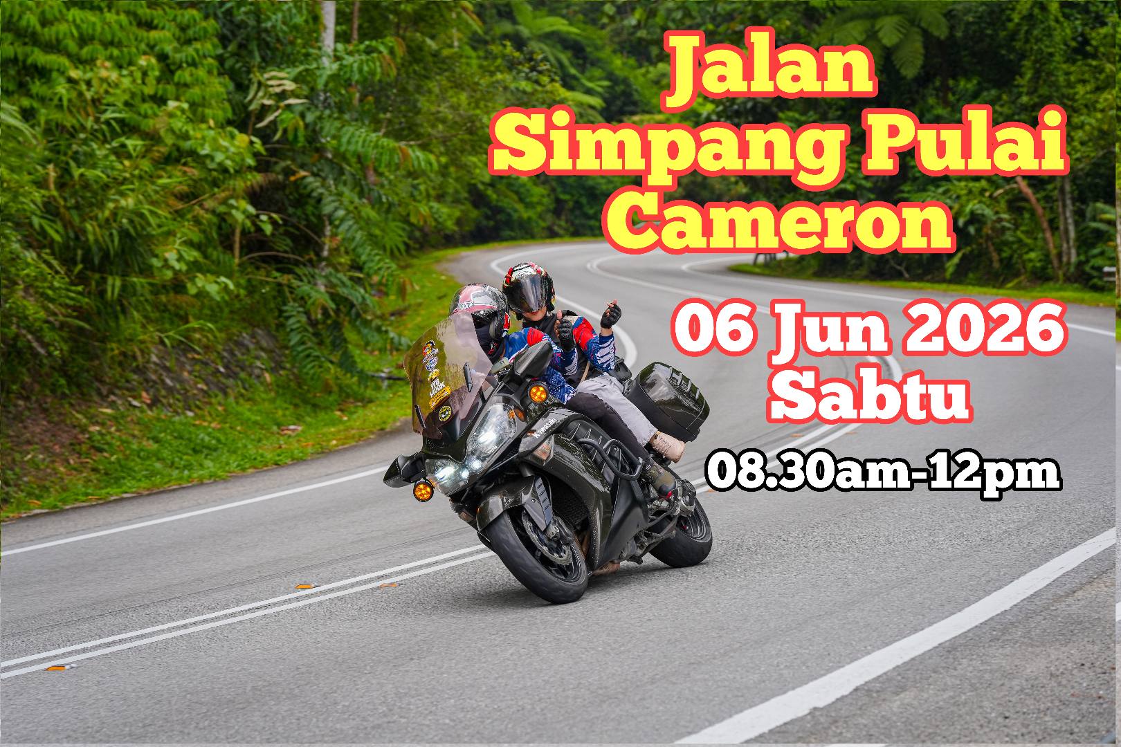 RIDE SANTAI SIMPANG PULAI-CAMERON (SABTU) 06 JUN 2026