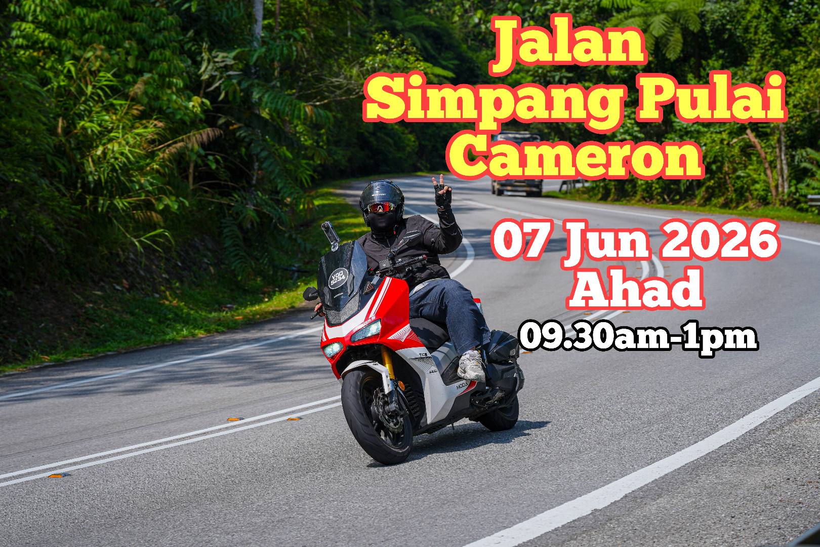 RIDE SANTAI SIMPANG PULAI-CAMERON (AHAD) 07 JUN 2026