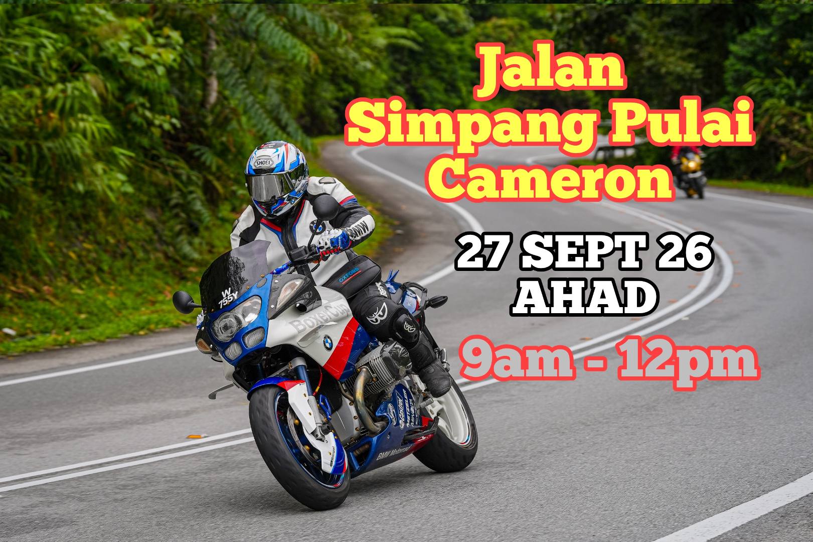 RIDE SANTAI SIMPANG PULAI-CAMERON (AHAD) 27 SEPT 2026